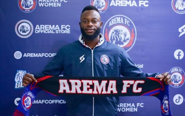 Charles Lokolingoy Charles Lokolingoy. (Foto: Arema FC)