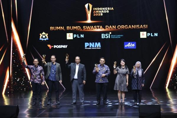 Para pemenang penghargaan Indonesia Awards 2023. (Foto: dok iNews Media Group)
