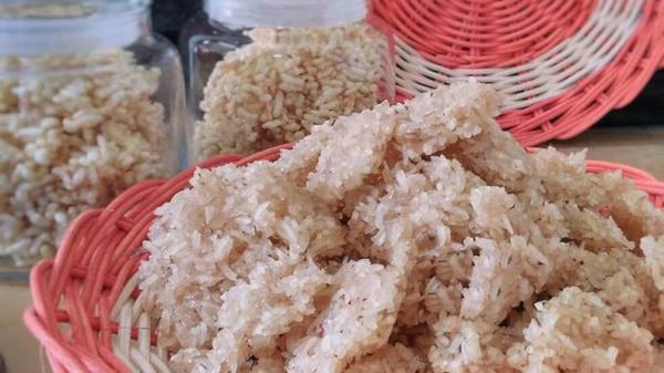 Rengginang terasi Pangandaran. (FOTO: istimewa)