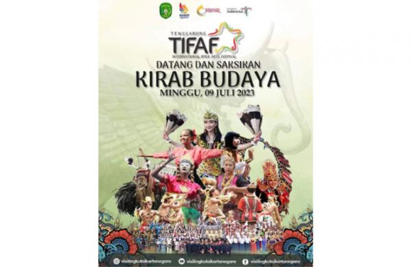 Tenggarong International Folk and Art Festival (TIFAF). (Foto: dok instagram KeKraf)