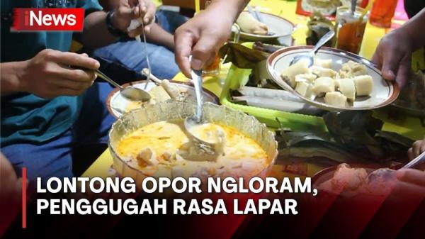 Menikmati Lontong Opor Ngloram di Blora, Bikin Ketagihan karena Pedasnya