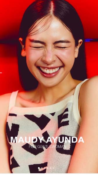 Intip potret cantik Maudy Ayunda. 