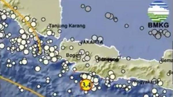 Gempa Bumi Hari Ini Guncang Bandung, Berkekuatan Magnitudo 3,4