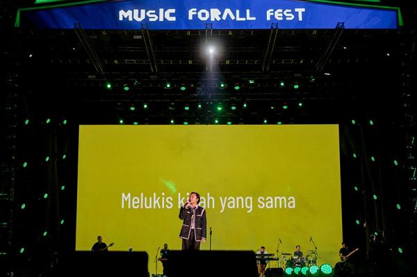 Ganjar Pranowo Puji LMAC MUSIC FORALL FEST 2023, Sebut Indonesia Bisa Jadi Tuan Rumah Festival Musik