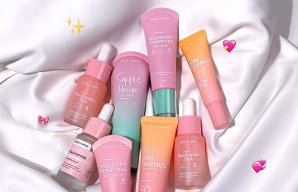 Produk skincare True to Skin. (Foto: dok Facebook True To Skin)