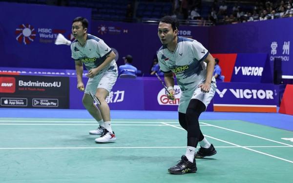 Hasil Hong Kong Open 2023: Ahsan/Hendra Kandaskan Pasangan Taiwan