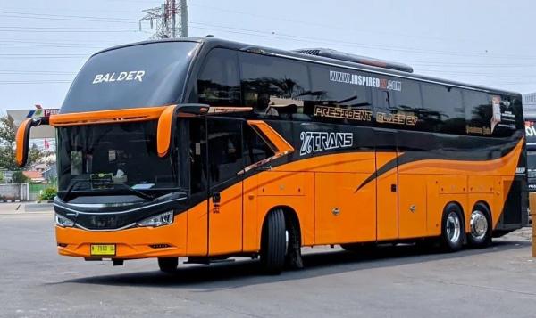 Peremajaan Armada PO 27 Trans Rilis 2 Bus Baru Sasis Tronton Mewah