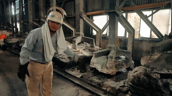 Kisah Penjaga Tungku Panas di Inalum, Utamakan Keselamatan hingga Tak Ada Toleransi Kesalahan (Foto: iNews/Wahyudi Aulia)