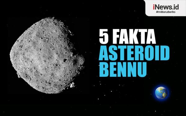 Infografis 5 Fakta Asteroid Bennu