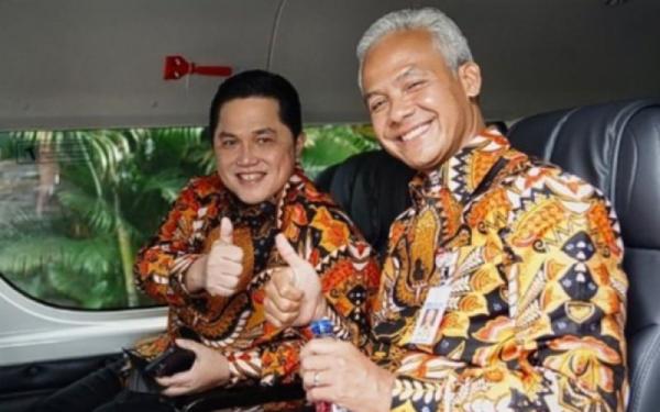 Kupas Plus Minus Erick Thohir, Dipertimbangkan Jadi Bacawapres Ganjar Pranowo