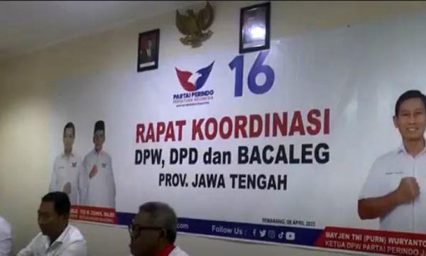 Dpw Partai Perindo Jateng Gelar Rakor Dan Konsolidasi Matangkan