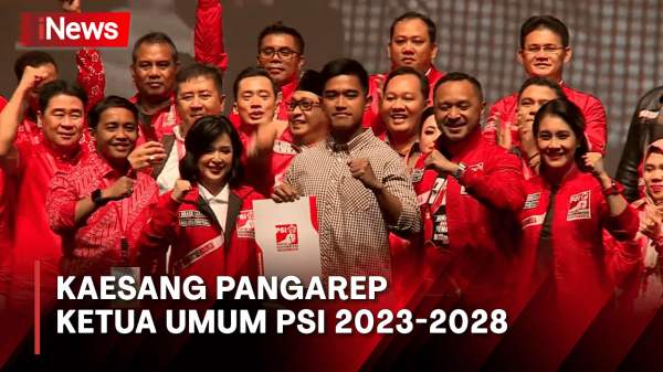 Gabung PSI, Kaesang Pangarep Jadi Ketua Umum Periode 2023-2028