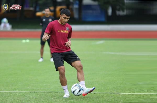 Gelandang Timnas Indonesia Rachmat Irianto. (Foto: PSSI)