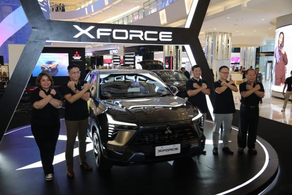 Prosesi peluncuran Mitsubishi XForce di Kota Medan. (Foto: istimewa)
