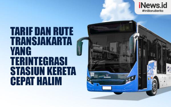 Infografis Tarif Dan Rute Transjakarta Yang Terintegrasi Stasiun Kereta ...