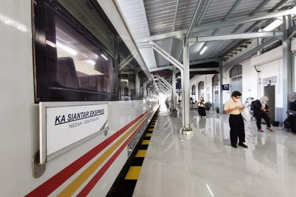 Mulai Besok, KA Siantar Ekspres Layani 4 Perjalanan Setiap Hari 