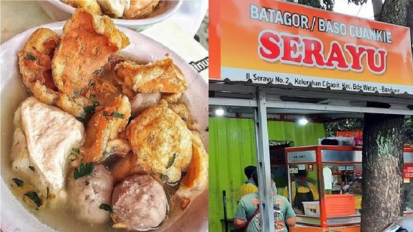 Baso Cuanki Serayu, Jalan Serayu, Cihapit, Bandung. (FOTO: ISTIMEWA)