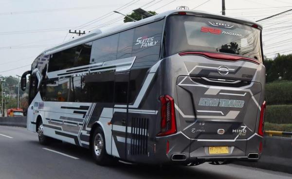 PO KYM Trans Rilis 2 Sleeper Bus Mewah, Ciri Khas Livery Hello Kitty Hilang