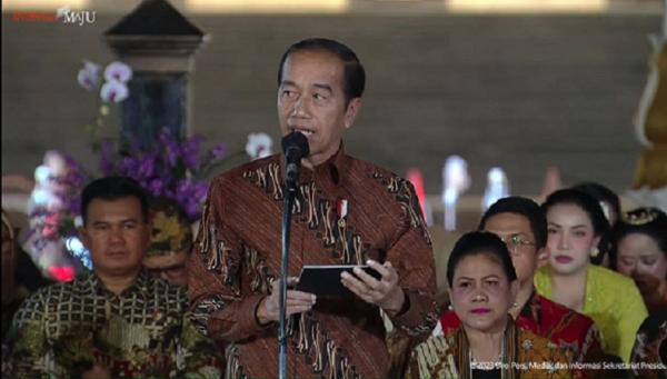 Presiden Jokowi Resmi Buka Istana Berbatik Di Depan Istana Merdeka