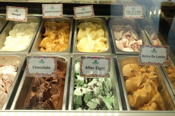 Varian rasa gelato di Veneta Gelateria Bali. (Foto: dok Mahagiri Resorts and Villas)