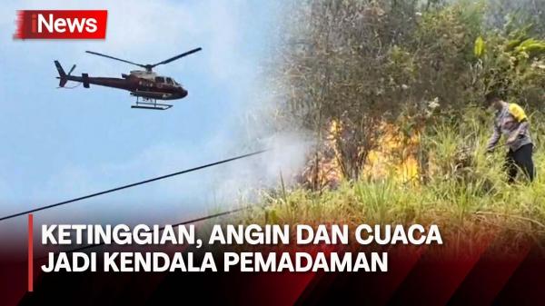 Helikopter Water Bombing Alami Kendala Saat Pemadaman Di Gunung Lawu ...