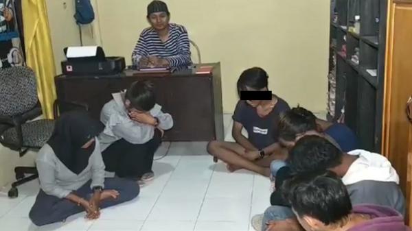 7 Pelaku Bully Remaja Perempuan di Wakatobi Ditangkap (Foto: iNews/Andhy Eba)