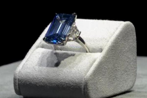 The Oppenheimer Blue Diamond Ring