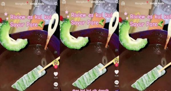 Unik, Pare Dibuat Jadi Es Kul-Kul Dibalut Cokelat, Berani Coba?