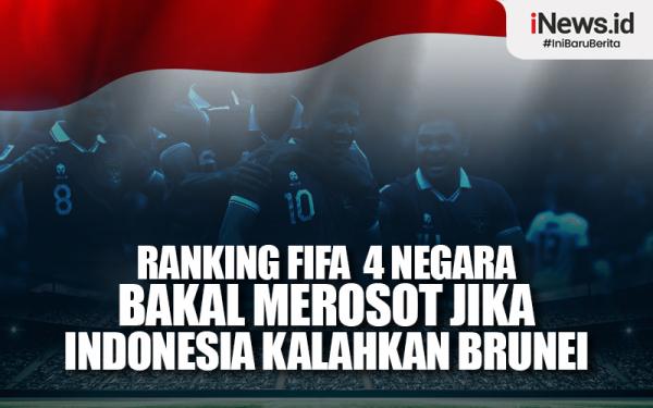 Infografis Ranking FIFA 4 Negara Bakal Merosot Jika Indonesia Kalahkan ...