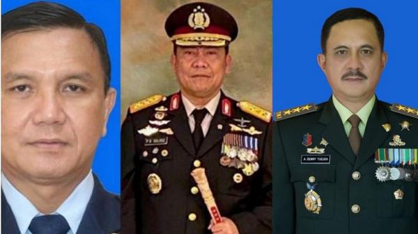 3 Jenderal asal Sulawesi Utara, Salah Satunya Baru Pecah Bintang Tiga