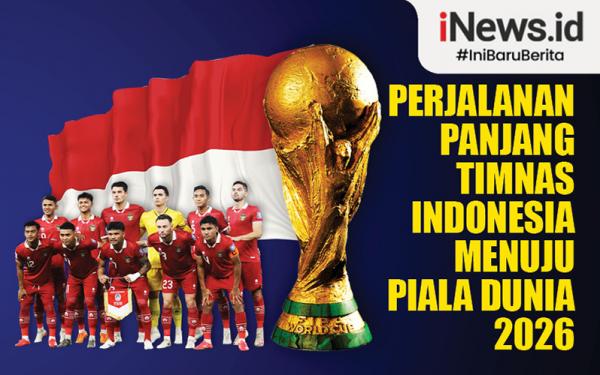 Infografis Perjalanan Panjang Timnas Indonesia Menuju Piala Dunia 2026