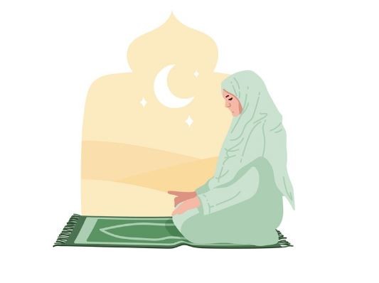 Tata Cara Sholat Duduk Wanita Beserta Gambarnya, Boleh Dikerjakan