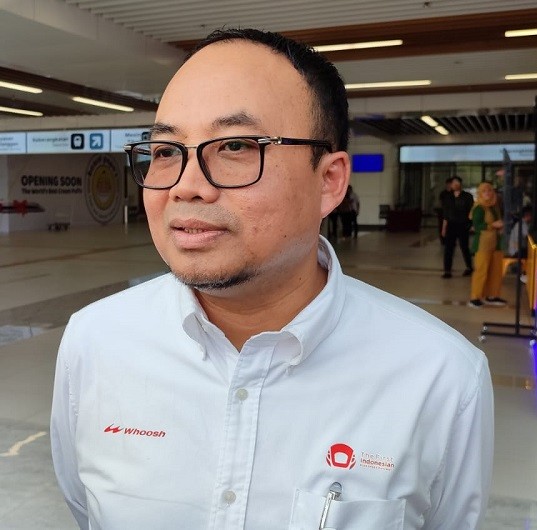 Dirut Kcic Dwiyana Slamet Riyadi Direktur Utama KCIC Dwiyana Slamet Riyadi. (Foto: MPI/Heri Purnomo)