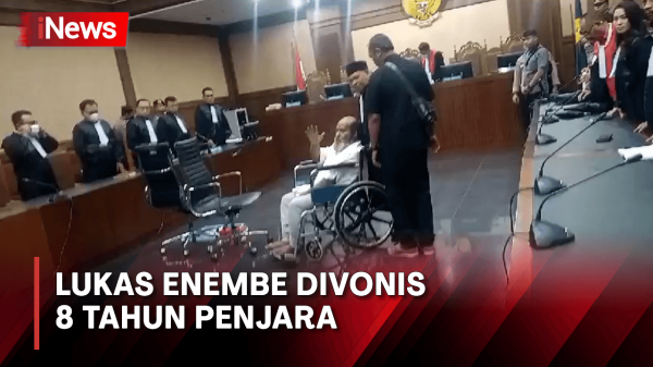 Lukas Enembe Divonis 8 Tahun Penjara, Lebih Ringan dari Tuntutan Jaksa