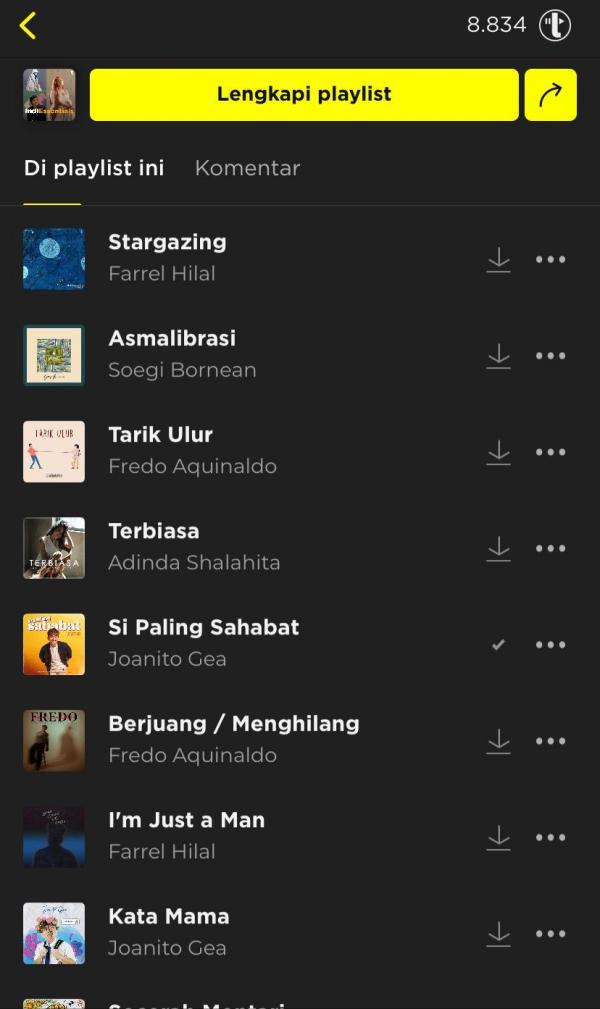 Playlist Trebel 