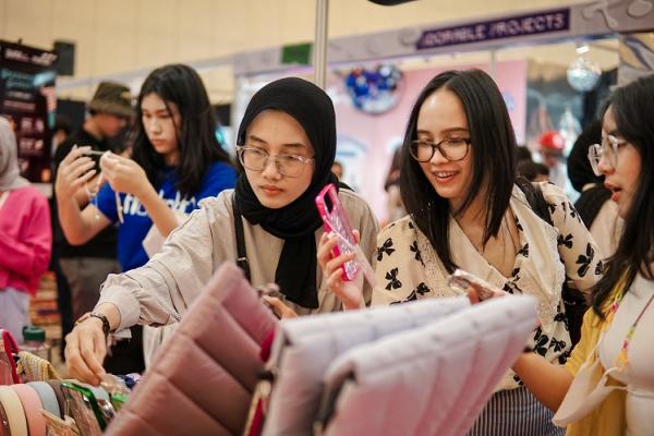 Antusias pengunjung saat Trademark Market Vol 1. (Foto: dok Trademark Market)