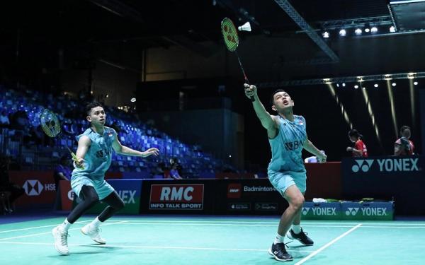 Hasil China Masters 2023: Fajar/Alfian ke 16 Besar usai Kalahkan Duo Jepang