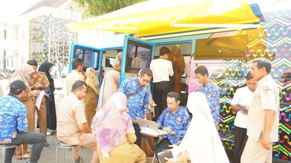 Pemkot Bima mewujudkan pelayanan publik yang berkualitas dan terpercaya, serta meningkatkan keterpaduan dan efisiensi penyelenggaraan informasi berbasis digital. (Foto: dok. Pemkot Bima)