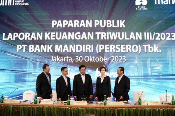 Bank Mandiri Bukukan Laba Bersih Rp39,1 Triliun Di Kuartal III 2023 ...