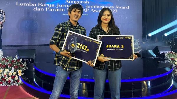 Dua Karya Jurnalis MNCTV Sabet Juara Jamkesnews Award BPJS Kesehatan 2023