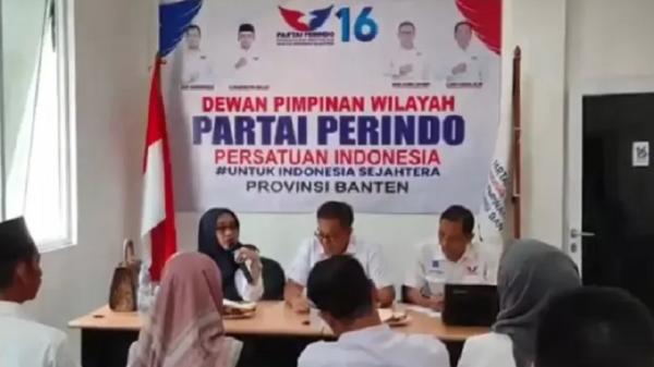 Konsolidasi Ketua Harian Dpw Perindo Banten Harap Seluruh Mesin Partai Bergerak 4001