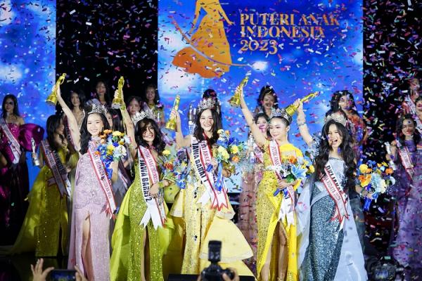 Para pemenang Puteri Anak Indonesia. (Foto: Ist)