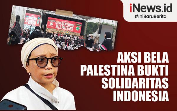 Infografis Aksi Bela Palestina Bukti Solidaritas Indonesia