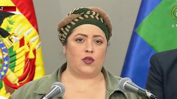 bolivia putuskan hubungan dengan israel Menteri Kepresidenan Bolivia Maria Nela Prada (Tangkapan layar video Twitter)