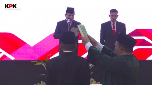 Firli Bahuri Lantik Irjen Rudi Setiawan Jadi Deputi Penindakan dan Eksekusi KPK