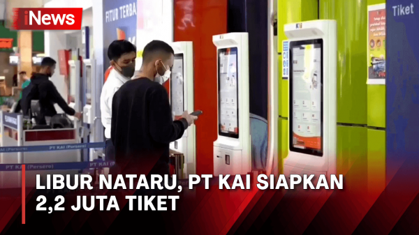 Horee! Penjualan Tiket Libur Nataru Dibuka, PT KAI Siapkan 2,2 Juta Lembar