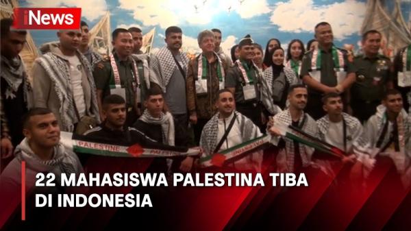 Dapat Bantuan Pendidikan Di Unhan, 22 Mahasiswa Palestina Tiba Di Indonesia