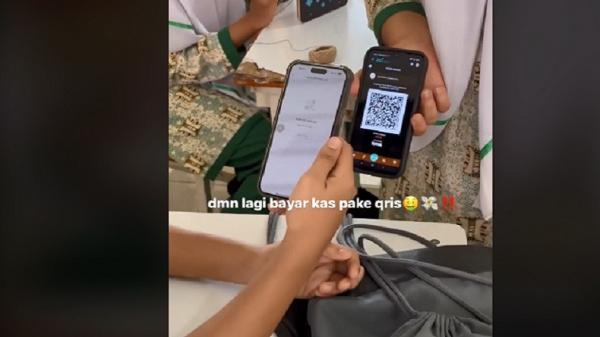 Viral Bendahara Kelas Tagih Uang Kas Pakai Qris Netizen Gak Ada Lagi