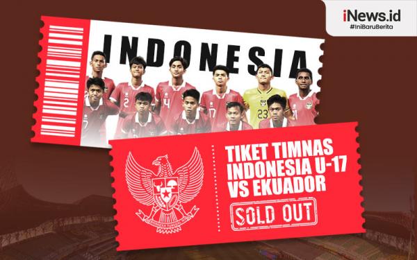 Rebutan Tiket! Laga Indonesia vs China Ludes Seketika