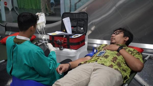 Kegiatan donor darah Angkasa Pura I. (Foto: dok AP1)